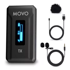 Movo Wmx-2-tx Transmisor De Micrófono De Solapa Inalámbrico 