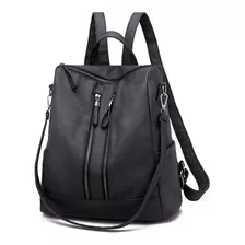 Mochila Bolsa Elegante Moda Zíper Anti-roubo