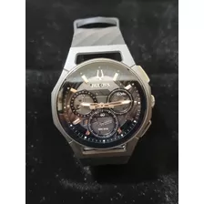 Reloj Bulova Curvo De Titanio Mod 98a162 Para Hombre