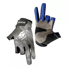 Guantes Pesca Mustad Sun Glove Gl003 Uv Upf50+