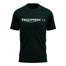 Camiseta Camisa Triumph Motociclista Moto