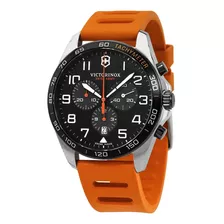 Reloj Victorinox Fieldforce Sport Chrono 241893 Naranja 42mm