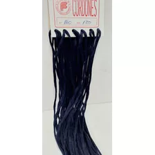 Cordones Para Calzado 1,20mts Reforzado Azul X Par 