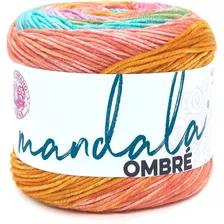 Lion Brand Yarn 551-201 Mandala Ombre - Ovillo De Lana