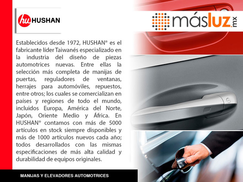 1- Chapa Tapa Cajuela Nissan Urvan 2013/2021 Hushan Foto 5