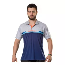 Camiseta Elite Polo Dry Line Esporte Massa Plus Size Masculi