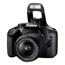 Câmera Digital Canon Eos Rebel T100 Dslr 18 Mp Com 2 Lentes