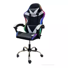 Silla Gamer Rgb Pc Escritorio Oficina Ergonómica Reclinable