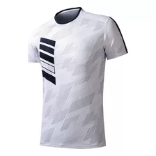 Playera Deportiva De Manga Corta De Seda Helada Para Hombre