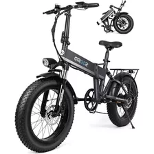 Gyroor C5max Folding Electric Bike For Adults, 20 Fat Tire 