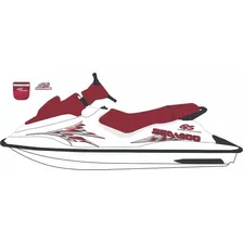 Kit Adesivo Faixa Jet Ski Seadoo Gs 00