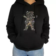 Moletom Grizzly Og Bear Boo Bugs Hoodie Cropped