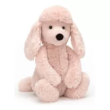 Jellycat Bashful - Peluche De Caniche Rubor, Mediano, 12 Pul