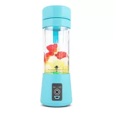 Liquidificador Portátil Knup Kp-ta01 380 Ml Con Usb Azul