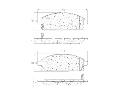 Balatas Delanteras Acura Mdx 2005 - 2006 3.5l Grc Foto 2