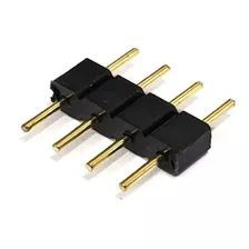 30 Conector Emenda Rgb 4 Vias Macho X Macho P/ Fita Led