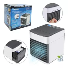Mini Climatizador Portátil Umidificador Refrigerador De Ar