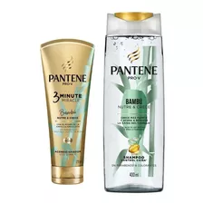 Pack Pantene Shampoo 400 Ml + Acondicionador 3 Minutos Bambu