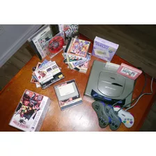 Coleção Sega Saturn + 3 Controles/jogosoriginais/memorycart/actionreplay