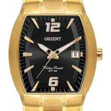 Relógio Orient Masculino Ggss1017 P2kx Dourado Quadrado