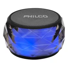 Mini Parlante Portatil Philco Diamond 250bk / Tecnocenter Color Negro