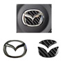 Tapa Cubre Valvula Aire Lujo + Llavero De Logo Carro Camione Mazda Protege
