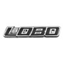 Emblema Ford Lobo Raptor Svt Negro/rojo Pick Up F-150 Ranger