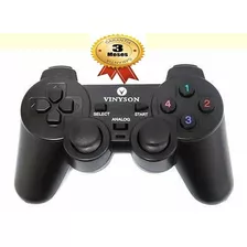 2 Controle Analógico Para Playstation 2 Alta Qualid Com Fio