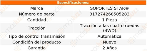 (1) Sop Goma Escape Silverado 1500 Hd V8 6.0l 01/03 S Star Foto 2