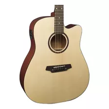 Carlo Robelli G600ce Dreadnought Paquete De Guitarra Acústic