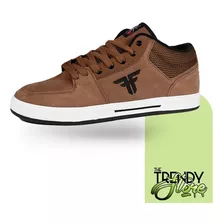 Tenis Fallen The Fiend Brown/white Full Waxed (elliot Sloan)