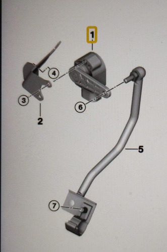 Bmw Sensor Nivel De Faros 3'/x1/x5/x6.  2004-2013 Foto 5