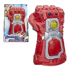 Brinquedo Marvel Manopla Eletrônica Luz Som Infantil Hasbro