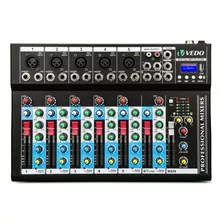 Vedo Vda107l Profissional Placa De Som Audio Mixer Canal