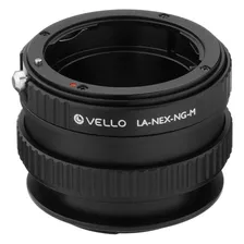 Vello Nikon F-mount G Lens A Sony E-mount Camara Lens With