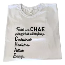 Camiseta Masculina Fly More Chae, Lisa,com Frase Inspiradora