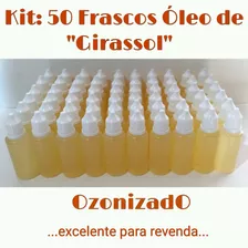 Oleo Girassol Ozonizado Kit P/r Revenda 50 Frascos