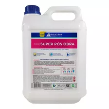 Policlean Super Pós Obra Limpa Piso Porcelanato 5 L