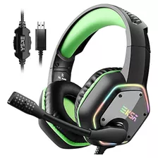 Auriculares Para Juegos Eksa Usb Para Pc - Auriculares Para 