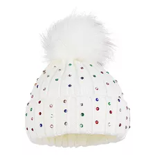 Gorro Infantil De Lana Para Tejer Con Dobladillo Keep Warm W