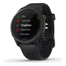 Smartwatch Garmin Forerunner 745, Con Gps, Color Negro