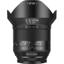 Irix 11mm F/4 Blackstone Lente Para Canon Ef