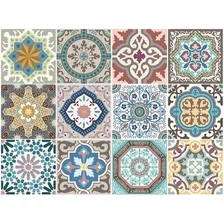 Azulejos Autoadesivos 15x15cm, Valdeco, Marruecos