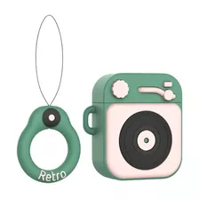 Funda Estuche Para Air Pods Pro 1,2 Y 3 Case Silicona Radio