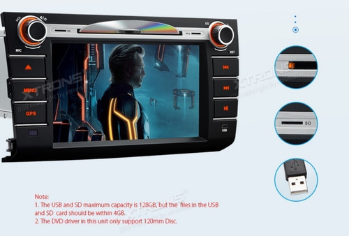 Android Suzuki Swift 2007-2011 Dvd Gps Wifi Radio Carplay Hd Foto 6