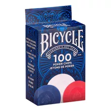 Fichas De 100 Piezas De Color Sólido Bicycle