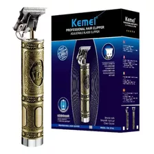 Kit 02 Kemei 1974a Pro Completa Sem Fio Bivolt Recarregavél