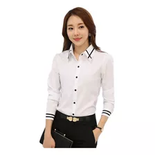 Blusa De Vestir Formal Con Decorado Para Mujer Para Trabajar