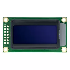 Display Lcd Winstar Wh-0802a-tmi - 8x2 Com Back Azul - Letra