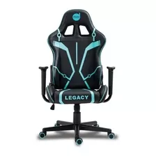 Cadeira Gamer Dazz Legacy Series Preto/azul - 62000144 Cor Preto E Azul